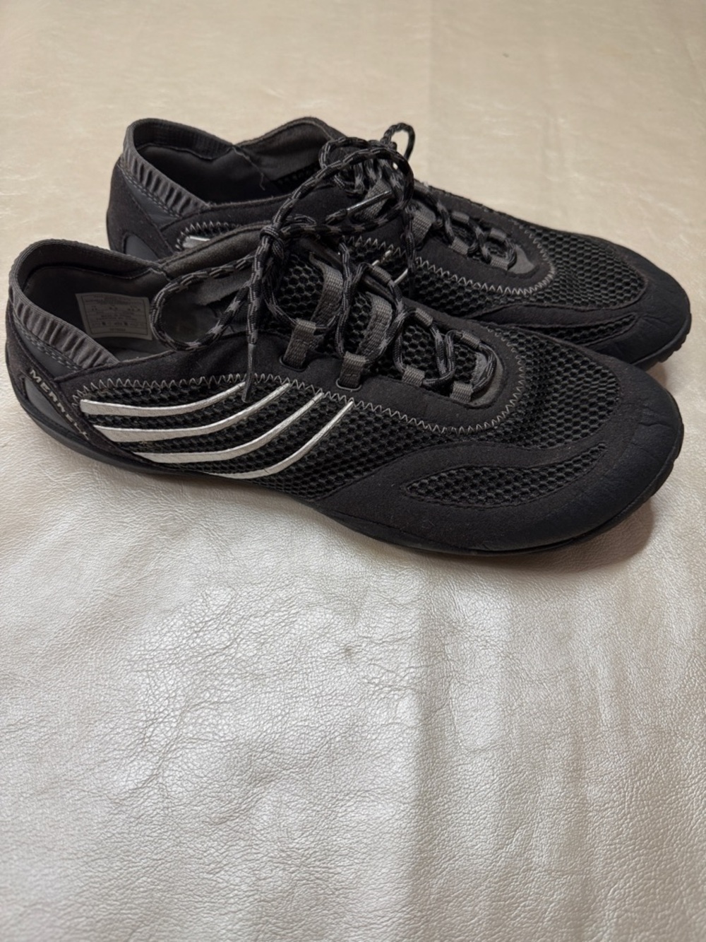 Marrell’s Vibram black Athletic Mesh Sneakers